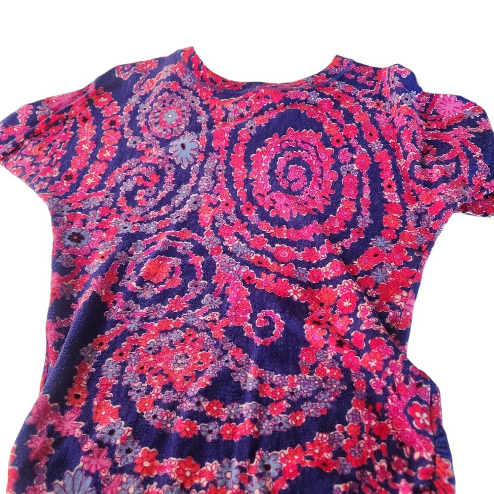 Lily Pultizer colorful Short Sleeve Top